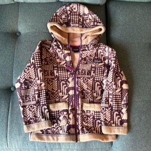 Patagonia 4T hoody fleece jacket